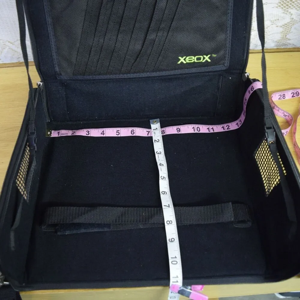 Official Microsoft Original Xbox NAKI Carrying Travel Bag w/ Shoulder Strap VTG